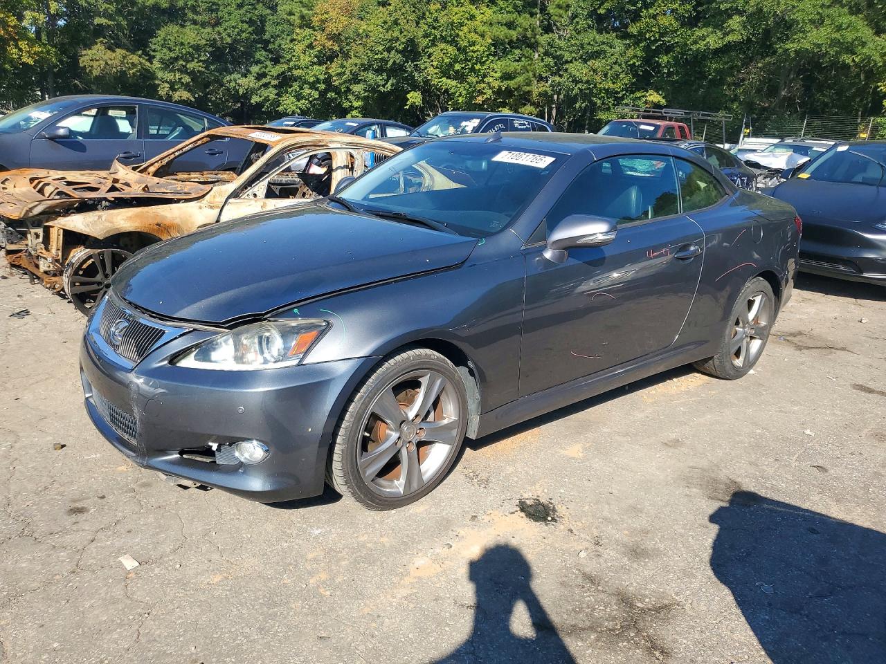 2012 LEXUS IS 250C — Front 3/4