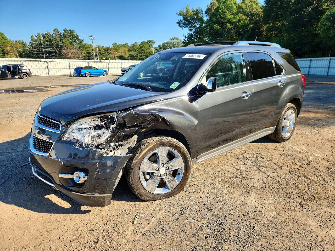2013 CHEVROLET EQUINOX LTZ — Front 3/4