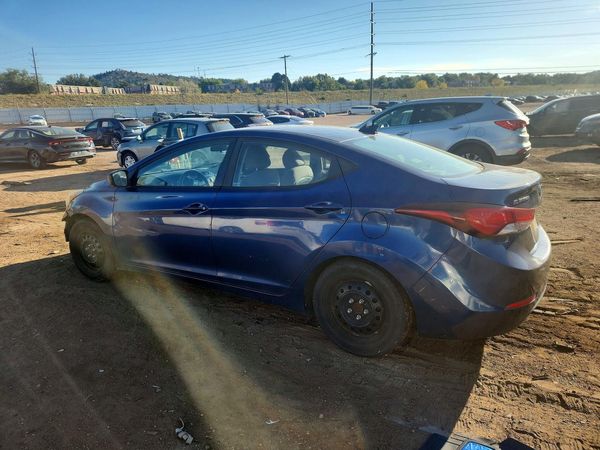 2016 HYUNDAI ELANTRA — DSRA