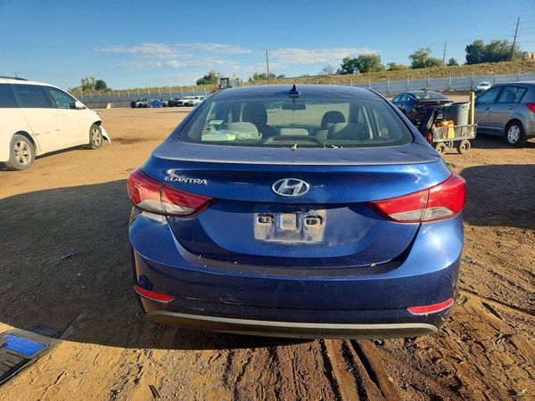 2016 HYUNDAI ELANTRA — DIRR