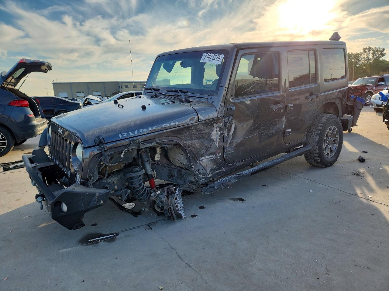 2014 JEEP WRANGLER Rubicon — Front 3/4