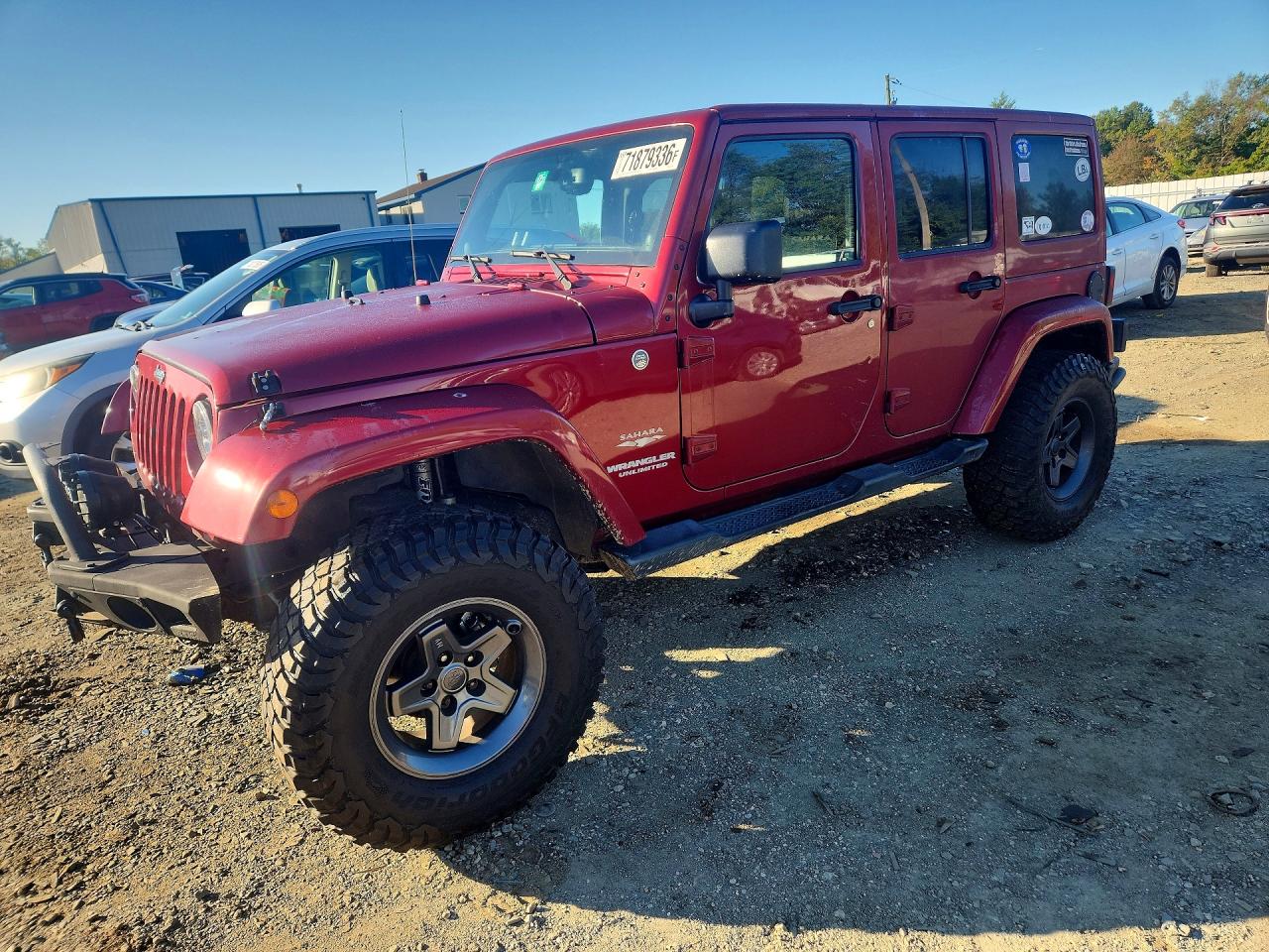 2013 JEEP WRANGLER Sahara — Front 3/4