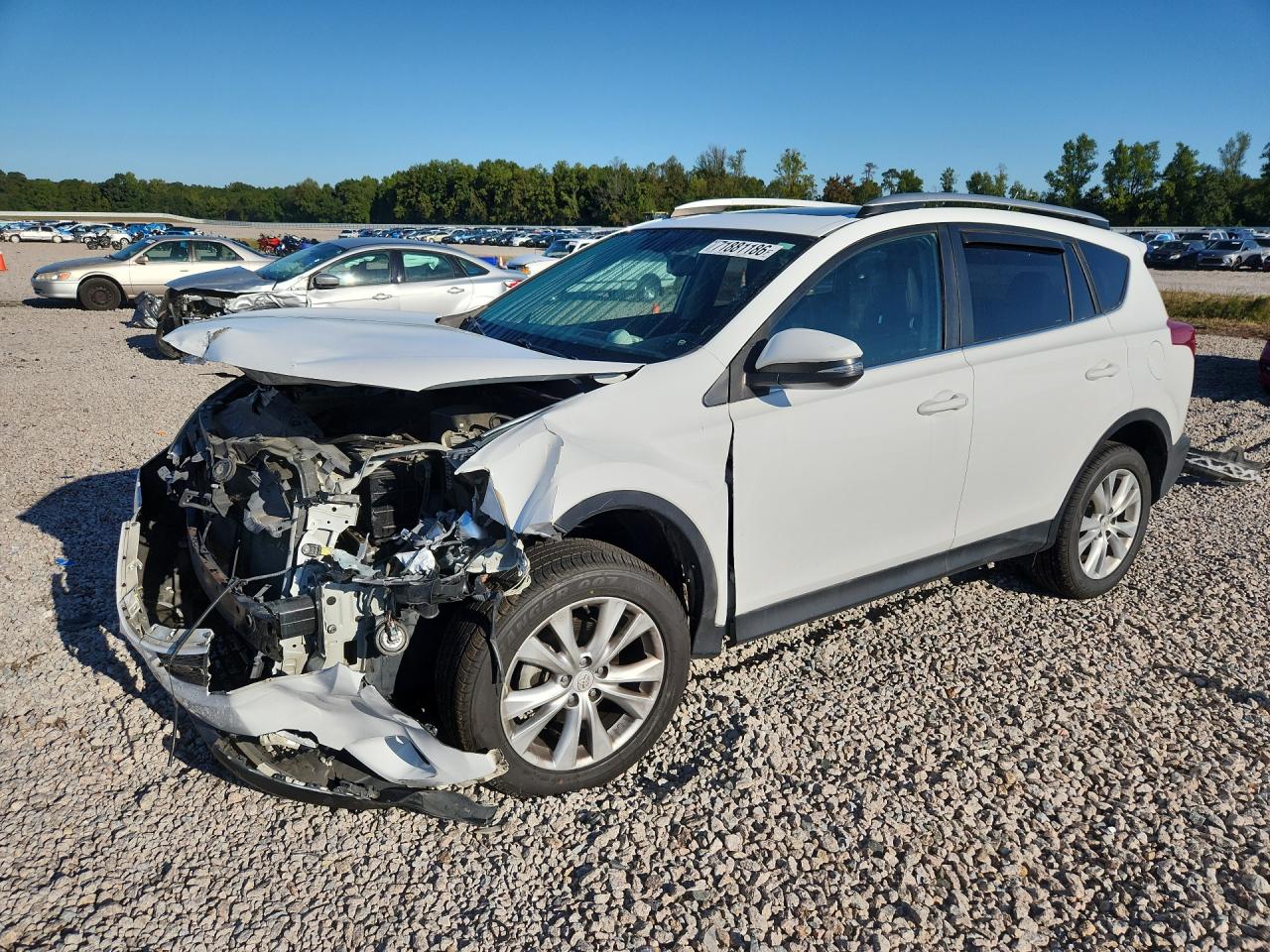 2013 TOYOTA RAV4 High — Front 3/4