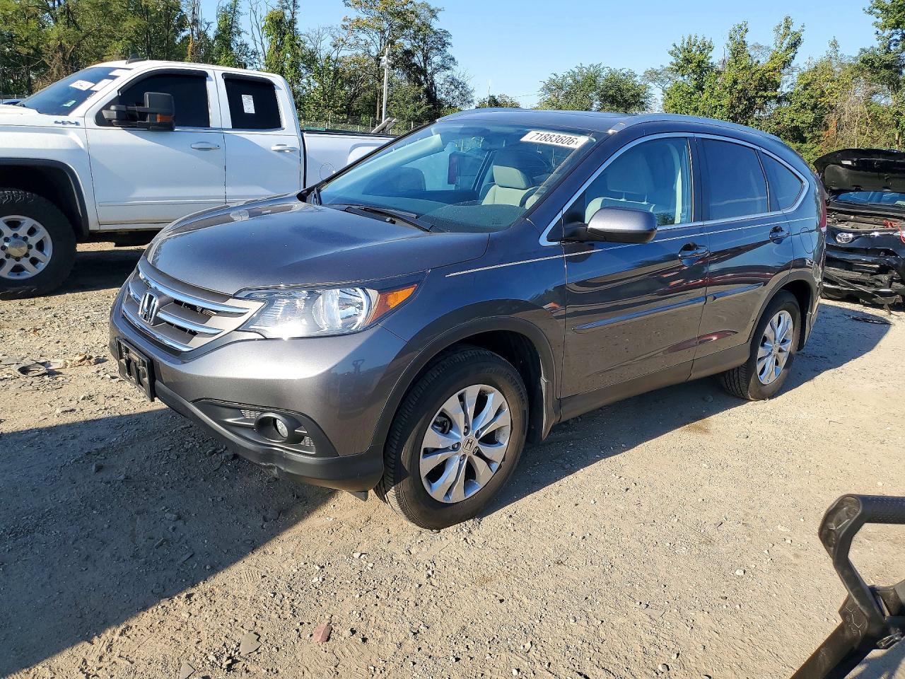 2013 HONDA CRV EX-L — Front 3/4