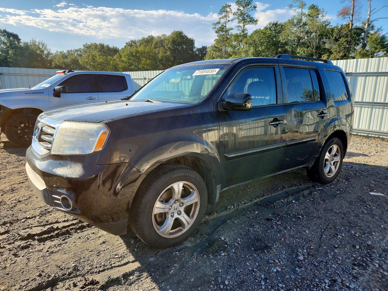 2012 HONDA PILOT EX-L with RES — Front 3/4