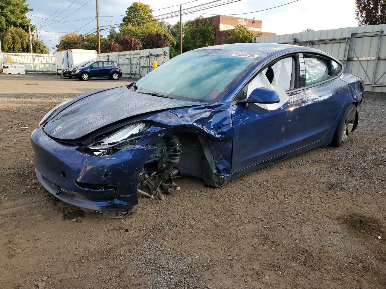2021 TESLA MODEL 3 — Front 3/4