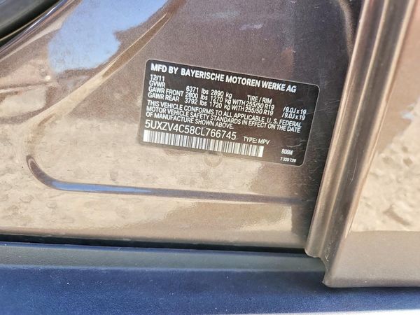 2012 BMW X5 xDrive35i — VINS