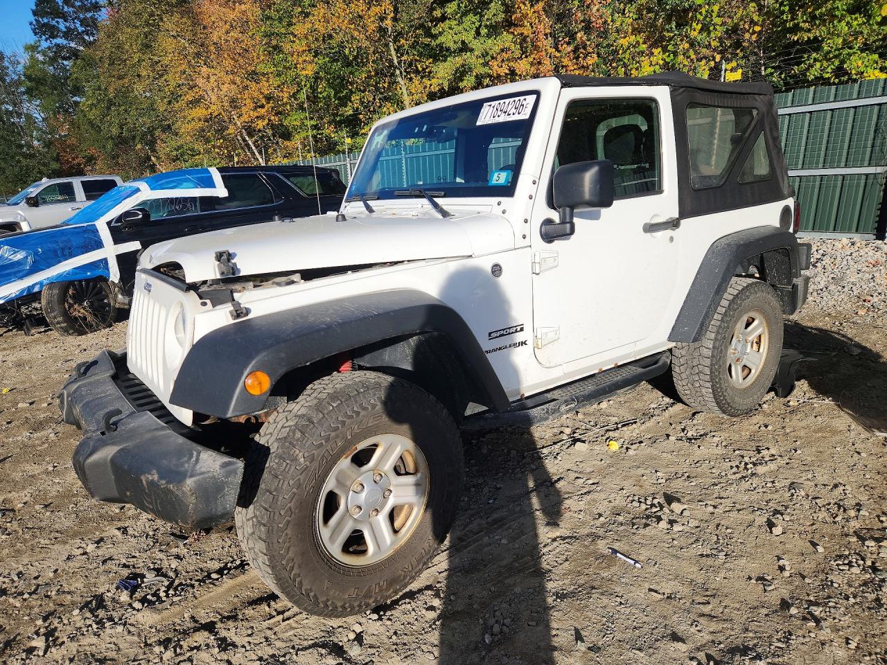 2018 JEEP WRANGLER Sport — Front 3/4