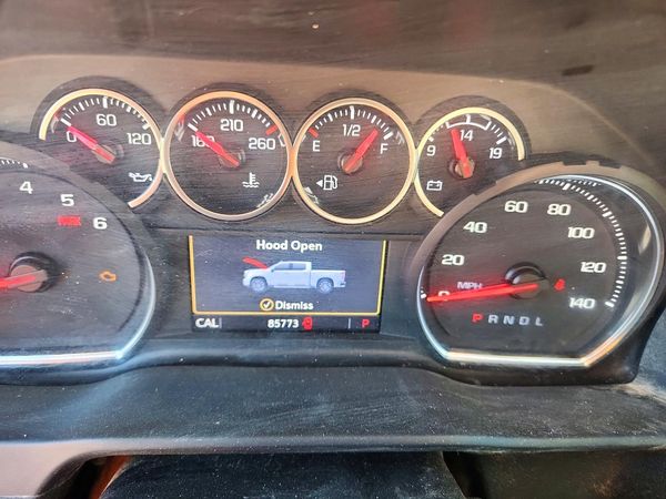 2022 CHEVROLET SILVERADO Work Truck — ODOM