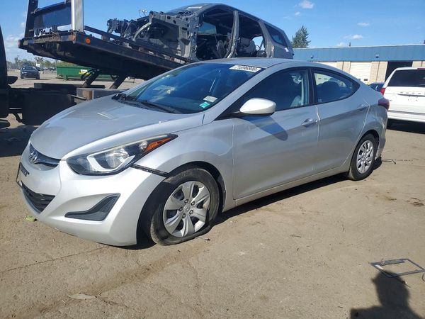 2016 HYUNDAI ELANTRA — DSFA — Front 3/4