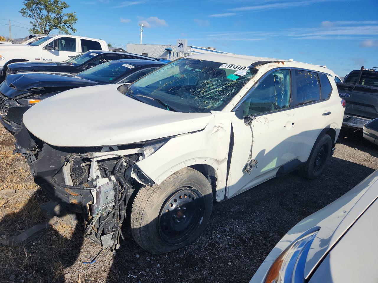 2021 NISSAN ROGUE S — Front 3/4