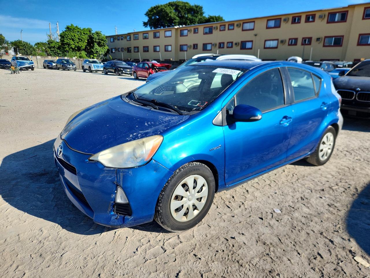 2012 TOYOTA PRIUS — Front 3/4
