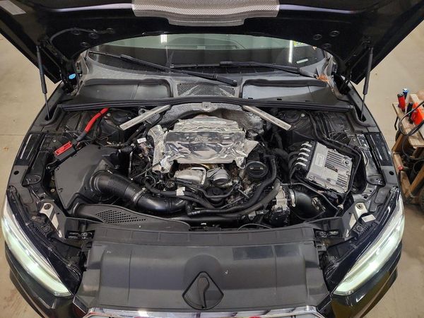 2019 AUDI S5 quattro Premium Plus — Engine bay