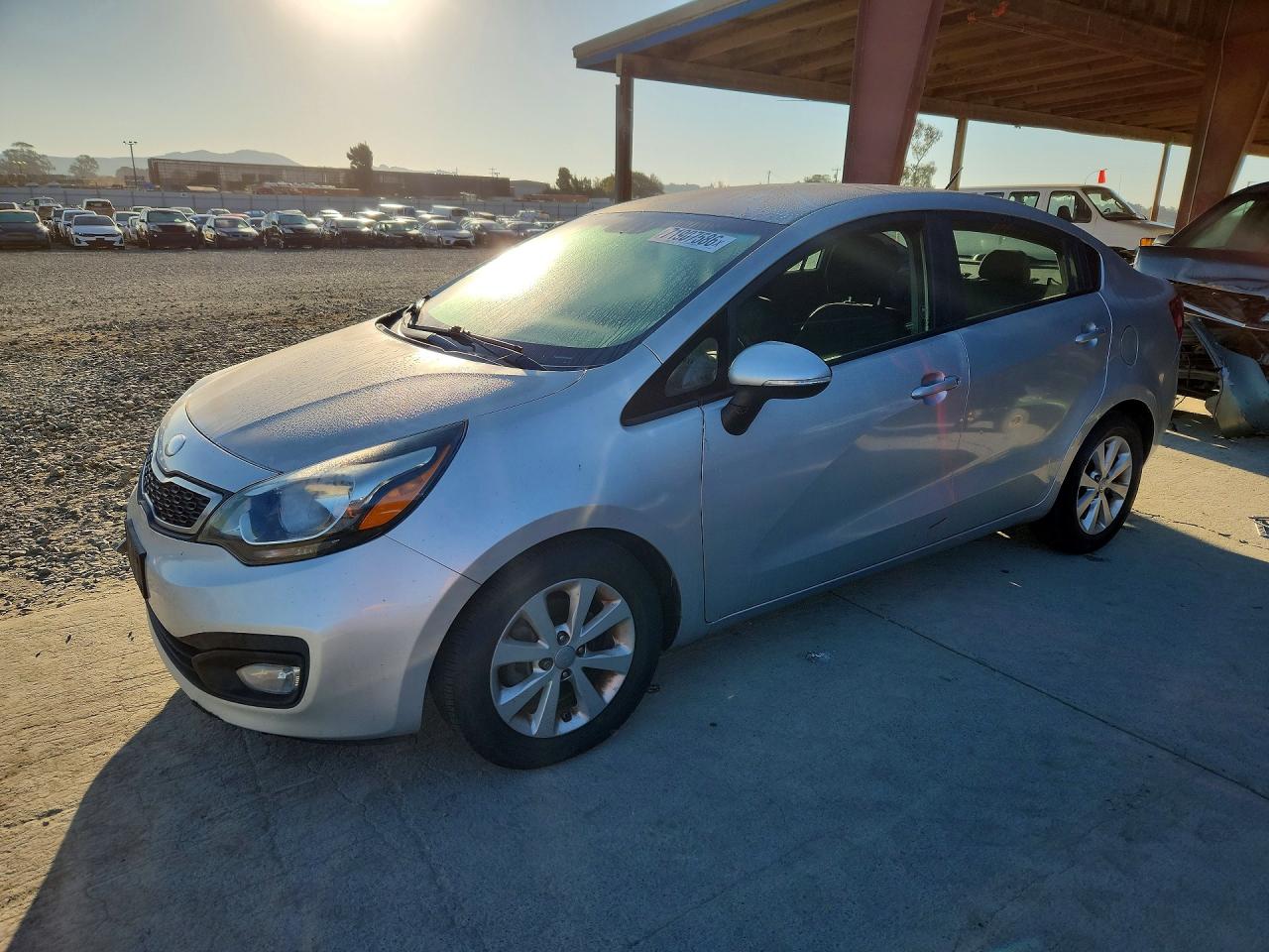 2013 KIA RIO EX / SX — Front 3/4