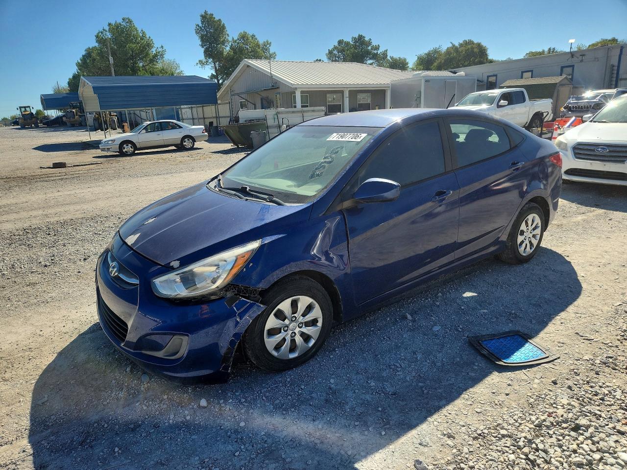 2017 HYUNDAI ACCENT — Front 3/4