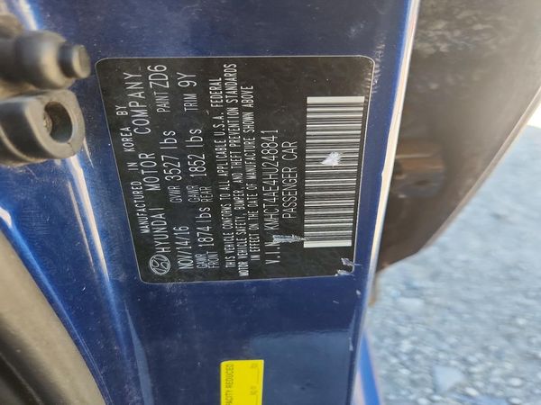 2017 HYUNDAI ACCENT — VINS