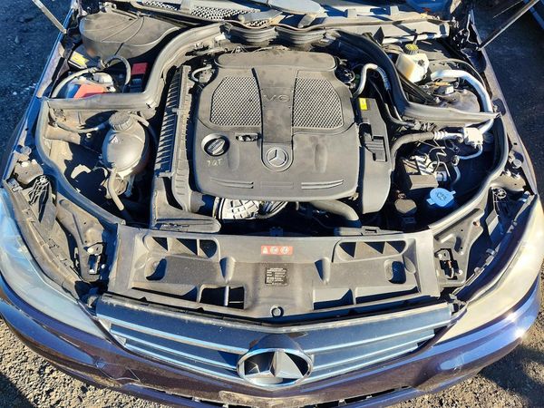 2014 MERCEDES-BENZ C-CLASS C300 4 MATIC — Engine bay