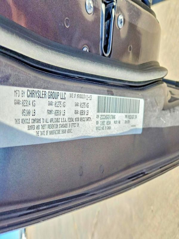 2014 DODGE CHARGER SE — VINS