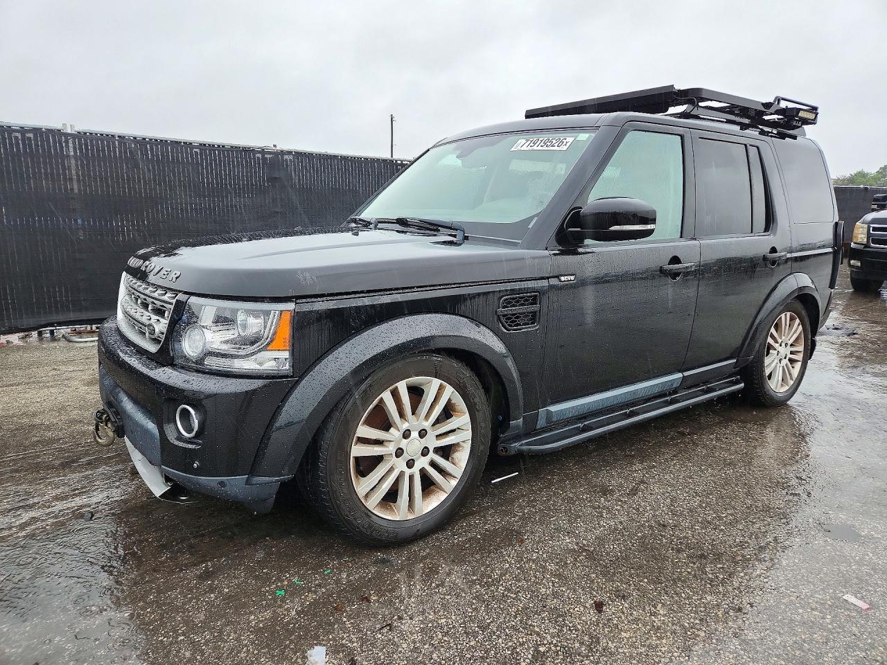 2014 LAND ROVER LR4 HSE LUX — Front 3/4