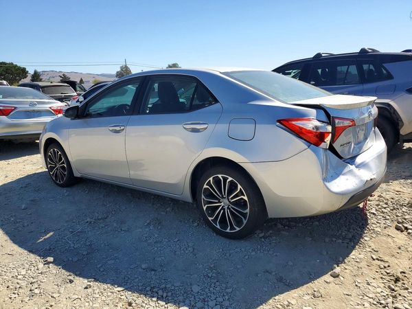 2014 TOYOTA COROLLA L/LE — DSRA