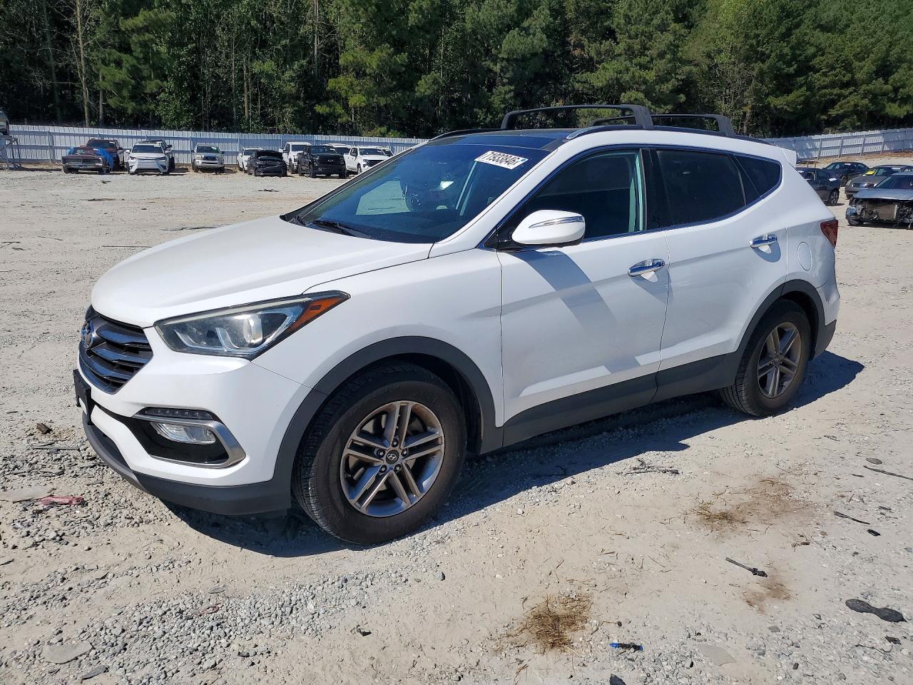 2017 HYUNDAI SANTA FE — Front 3/4