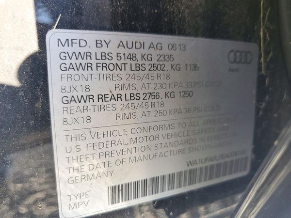 2014 AUDI A4 Premium Plus quattro — VINS