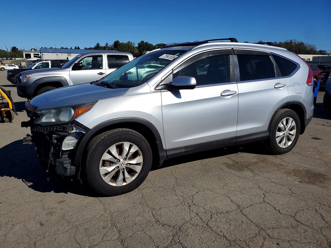 2014 HONDA CRV EX-L — Front 3/4