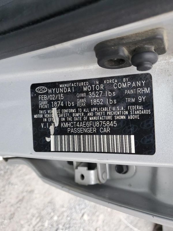 2015 HYUNDAI ACCENT