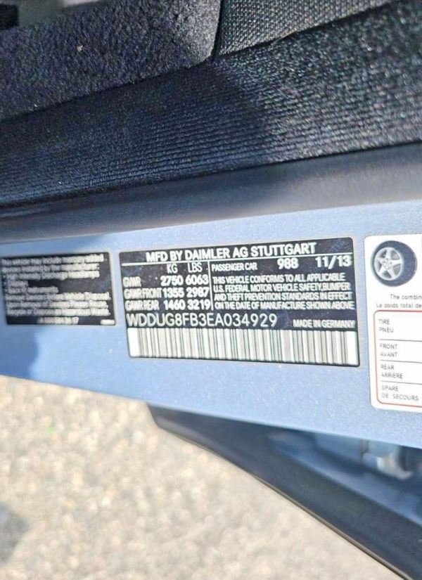 2014 MERCEDES-BENZ S-CLASS S550 4-MATIC