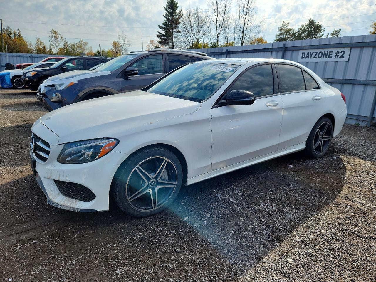 2018 MERCEDES-BENZ C-CLASS C300-4M — Front 3/4