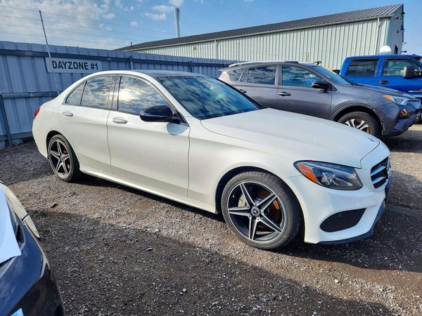 2018 MERCEDES-BENZ C-CLASS C300-4M — Passenger 3/4