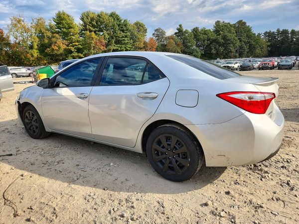 2016 TOYOTA COROLLA L/LE — DSRA
