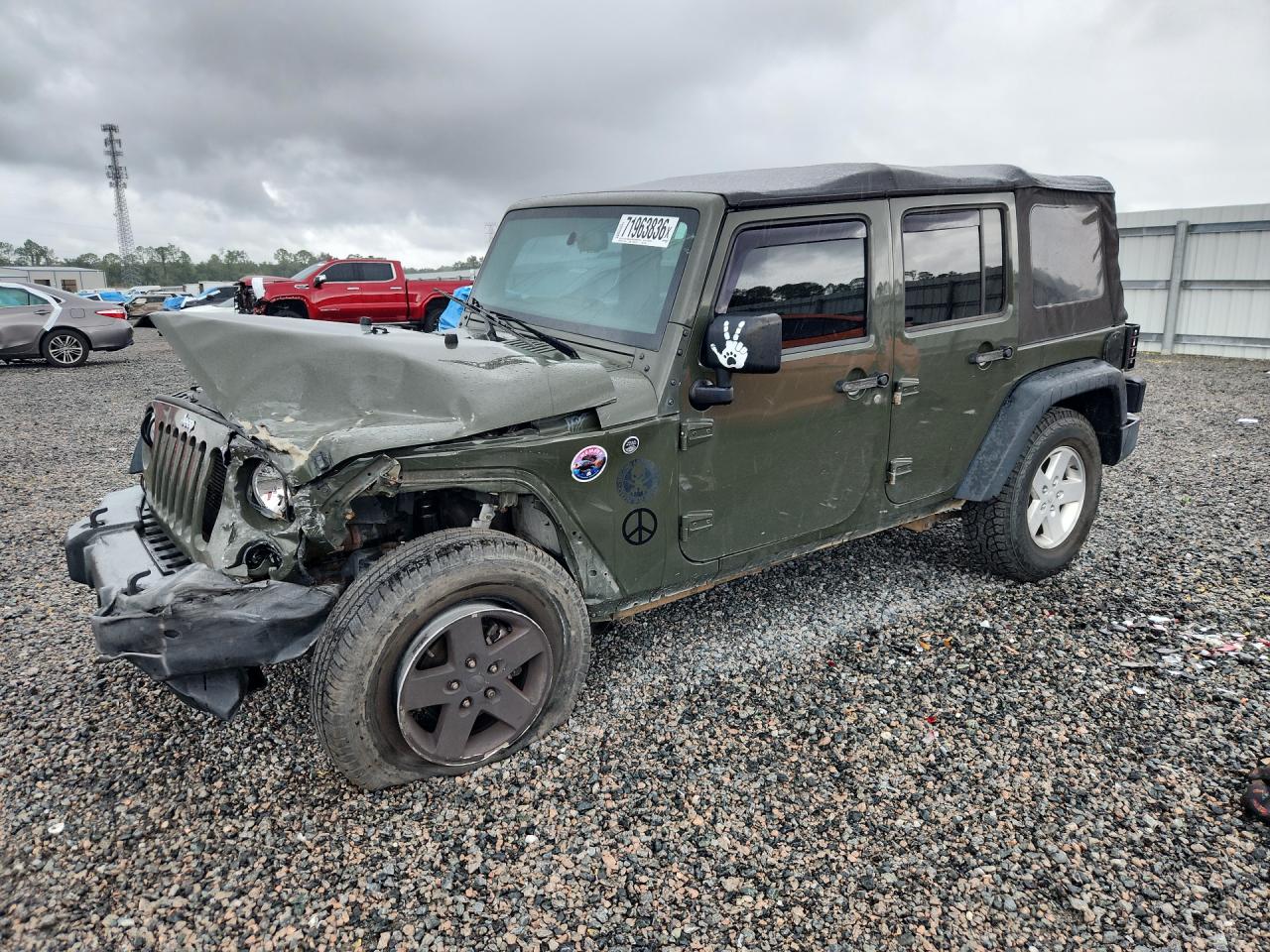 2016 JEEP WRANGLER UNLIMITED Sport — Front 3/4