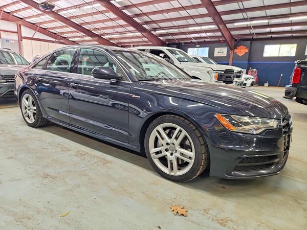 2015 AUDI A6 — Passenger 3/4