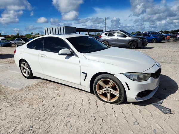 2015 BMW 4 SERIES — Passenger 3/4