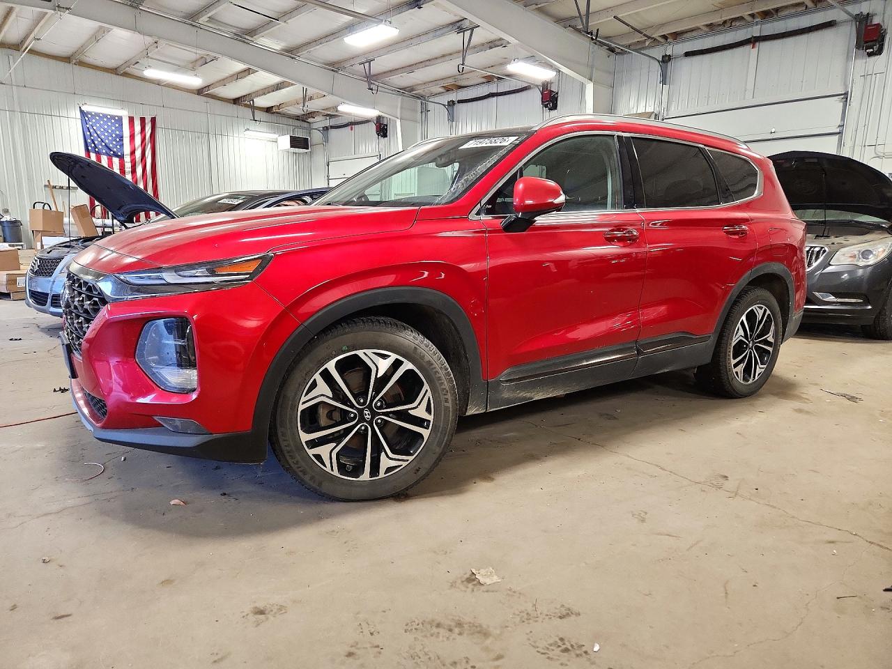 2020 HYUNDAI SANTA FE Limited — Front 3/4