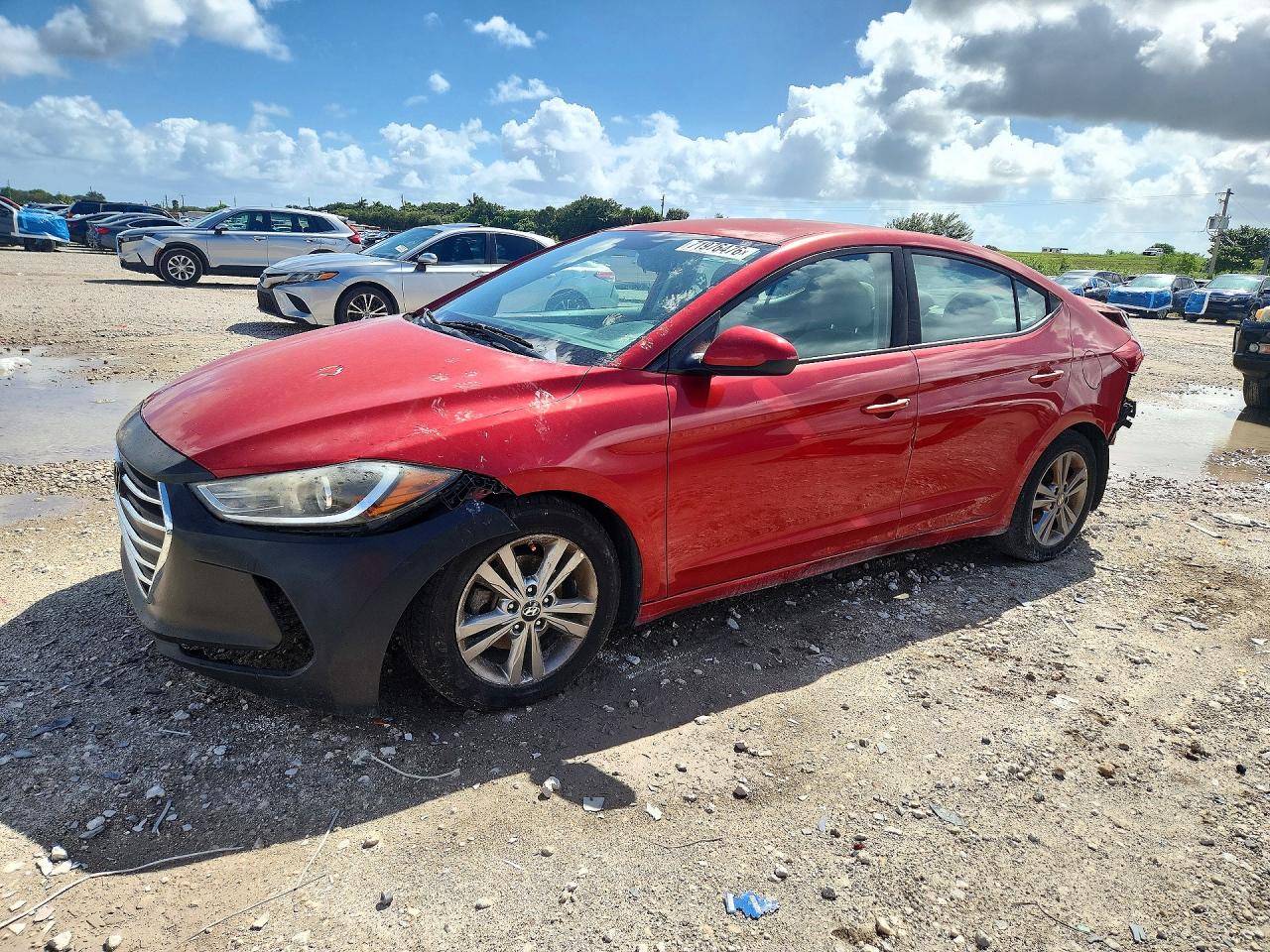 2018 HYUNDAI ELANTRA — Front 3/4