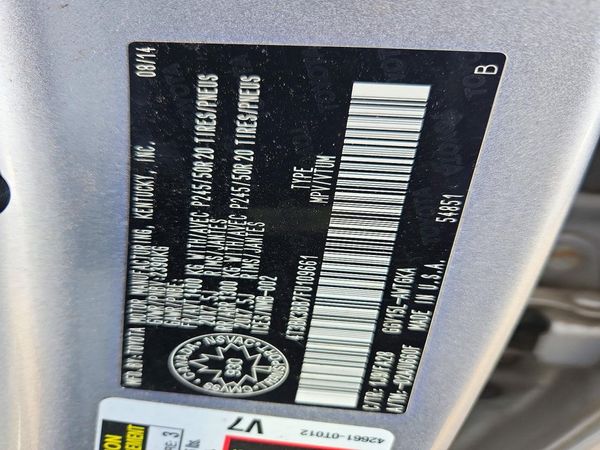 2015 TOYOTA VENZA XLE — VINS
