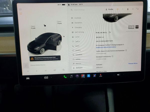 2022 TESLA MODEL 3 — ODOM