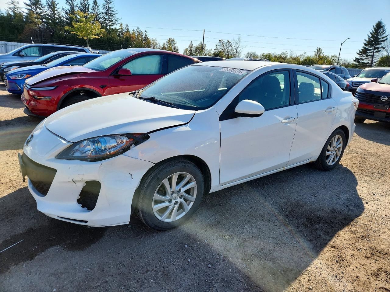 2012 MAZDA 3 Touring/GS — Front 3/4