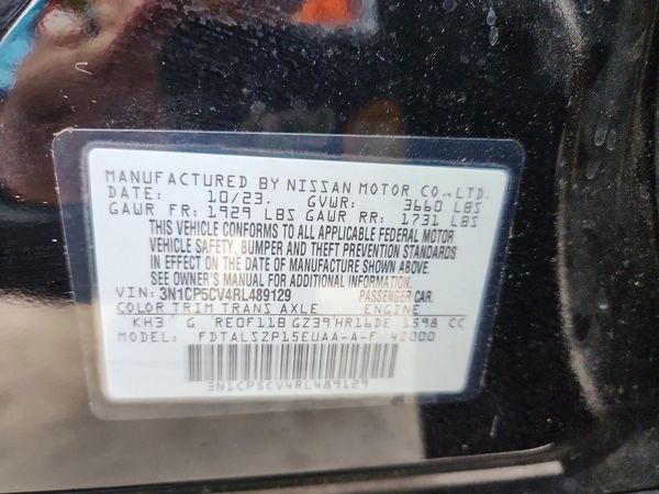 2024 NISSAN KICKS SV — VINS