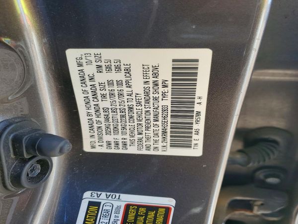 2014 HONDA CRV LX — VINS