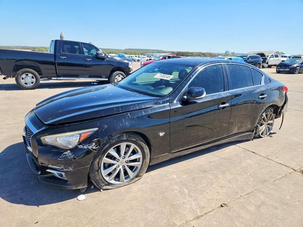 2015 INFINITI Q50 — Front 3/4
