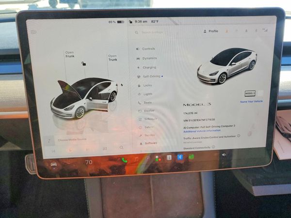2022 TESLA MODEL 3 — ODOM
