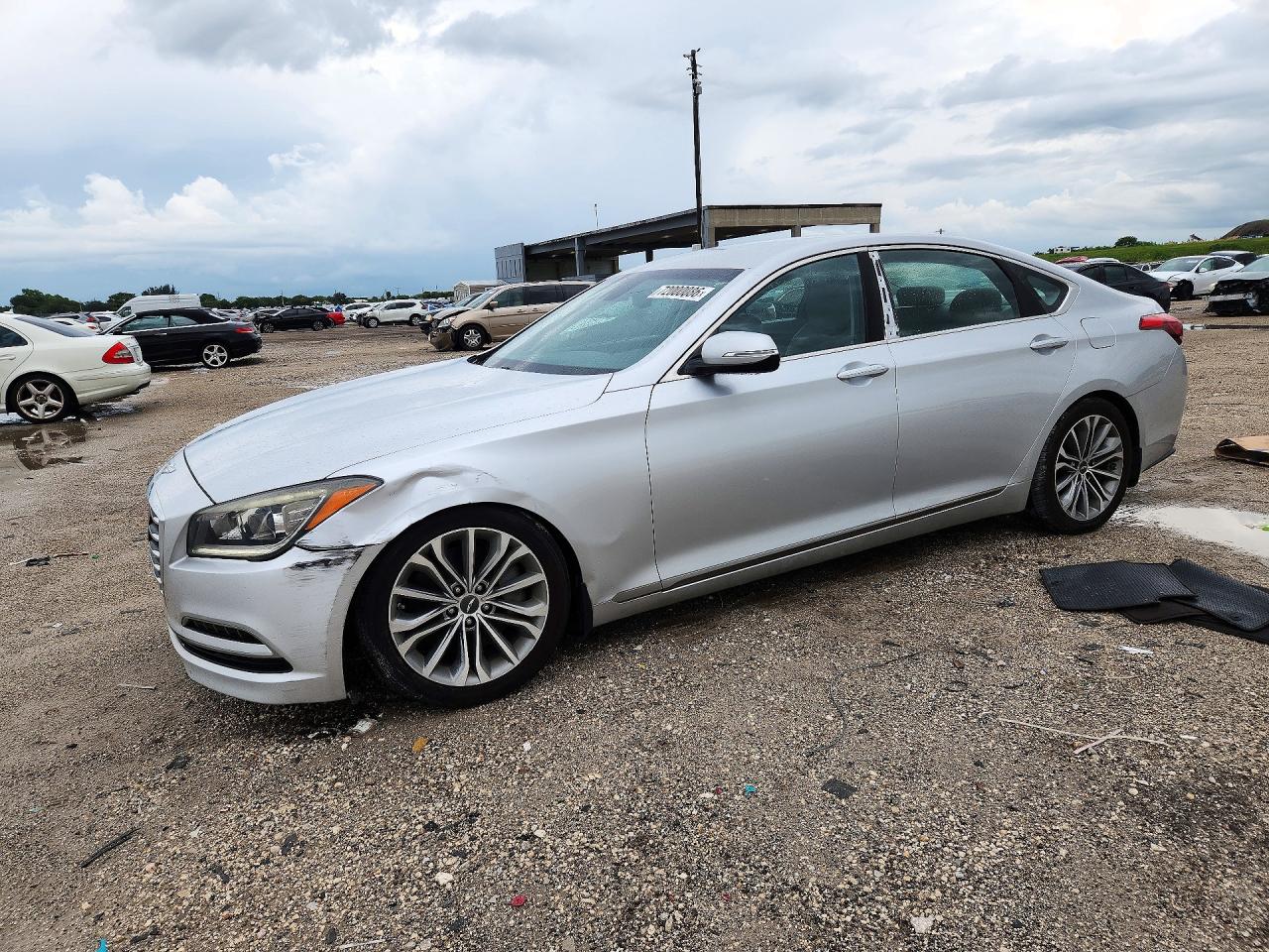 2017 GENESIS G80 — Front 3/4