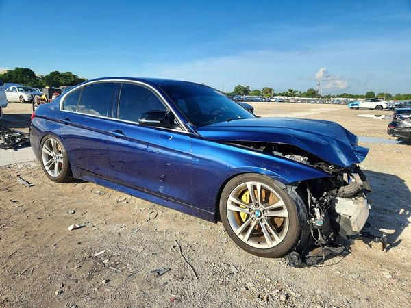 2016 BMW 3 SERIES — Passenger 3/4