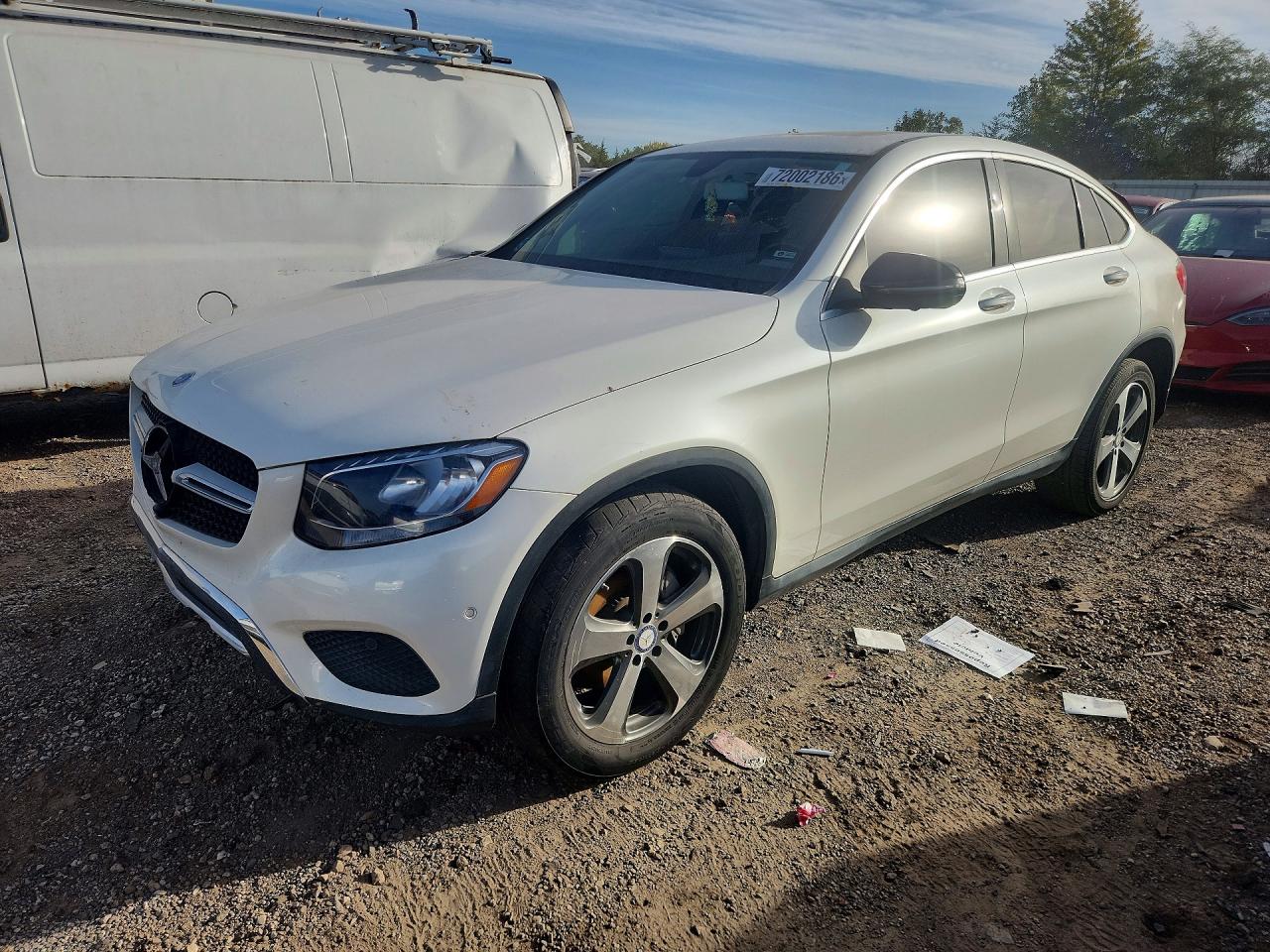 2017 MERCEDES-BENZ GLC-CLASS GLC300-4M — Front 3/4