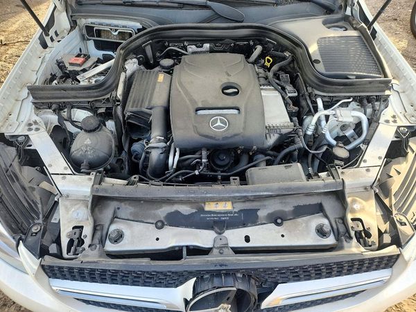2017 MERCEDES-BENZ GLC-CLASS GLC300-4M — Engine bay