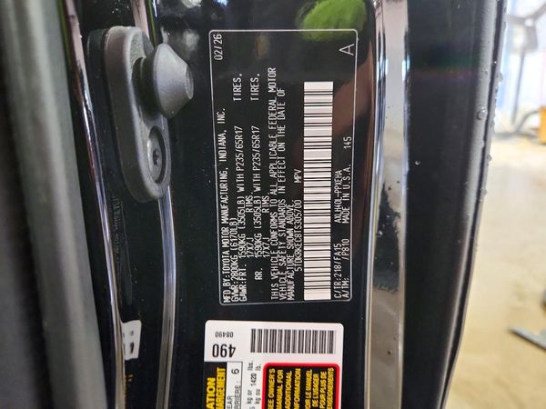 2026 TOYOTA SIENNA LE — VINS