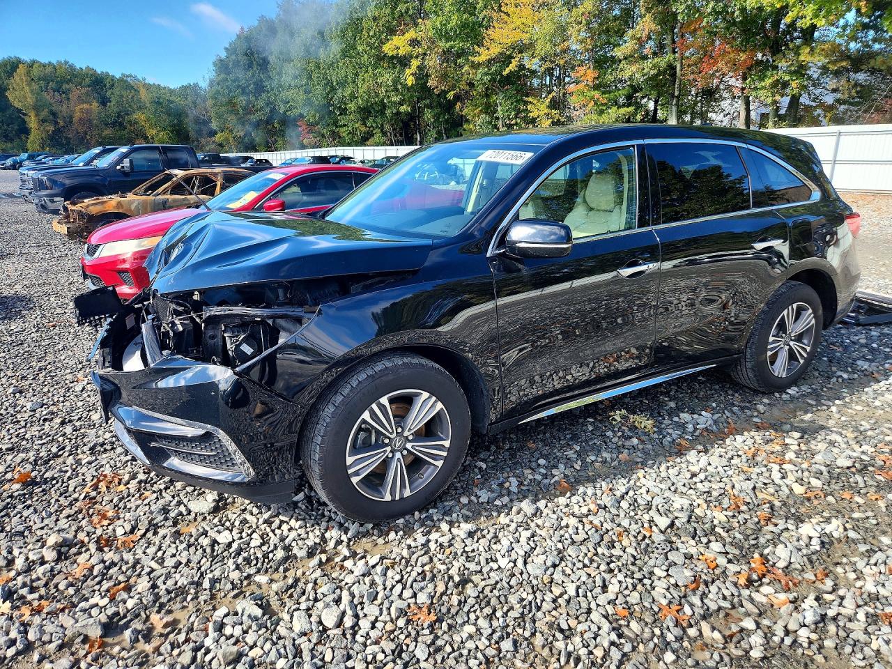 2017 ACURA MDX SH-AWD — Front 3/4